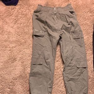 Green Cargo pants